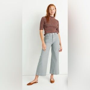 Madewell Light Gray Flare Jeans
